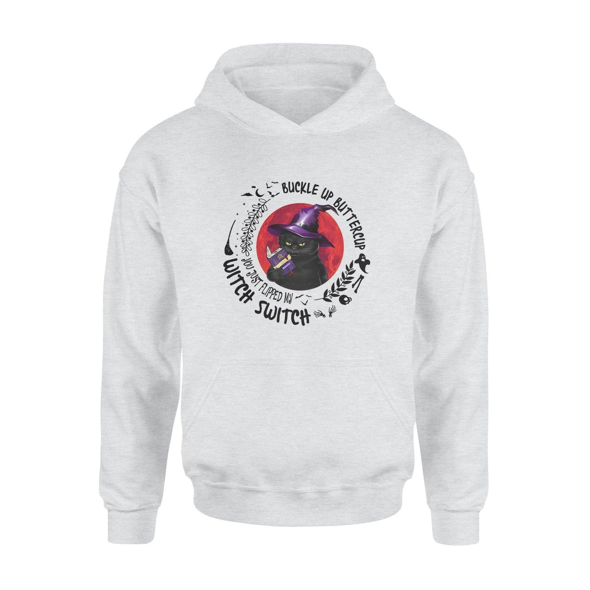 Witch, Cat Flipped My Witch Switch - Standard Hoodie - PERSONAL84