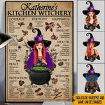 Witch Custom Poster Kitchen Witchery Personalized Gift Wicca - PERSONAL84