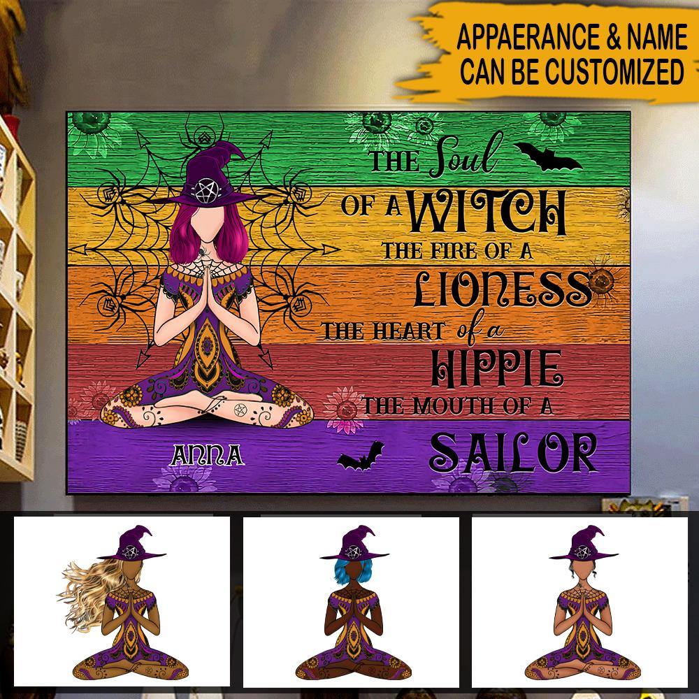 Witch Custom Poster The Soul Of A Witch Personalized Gift - PERSONAL84