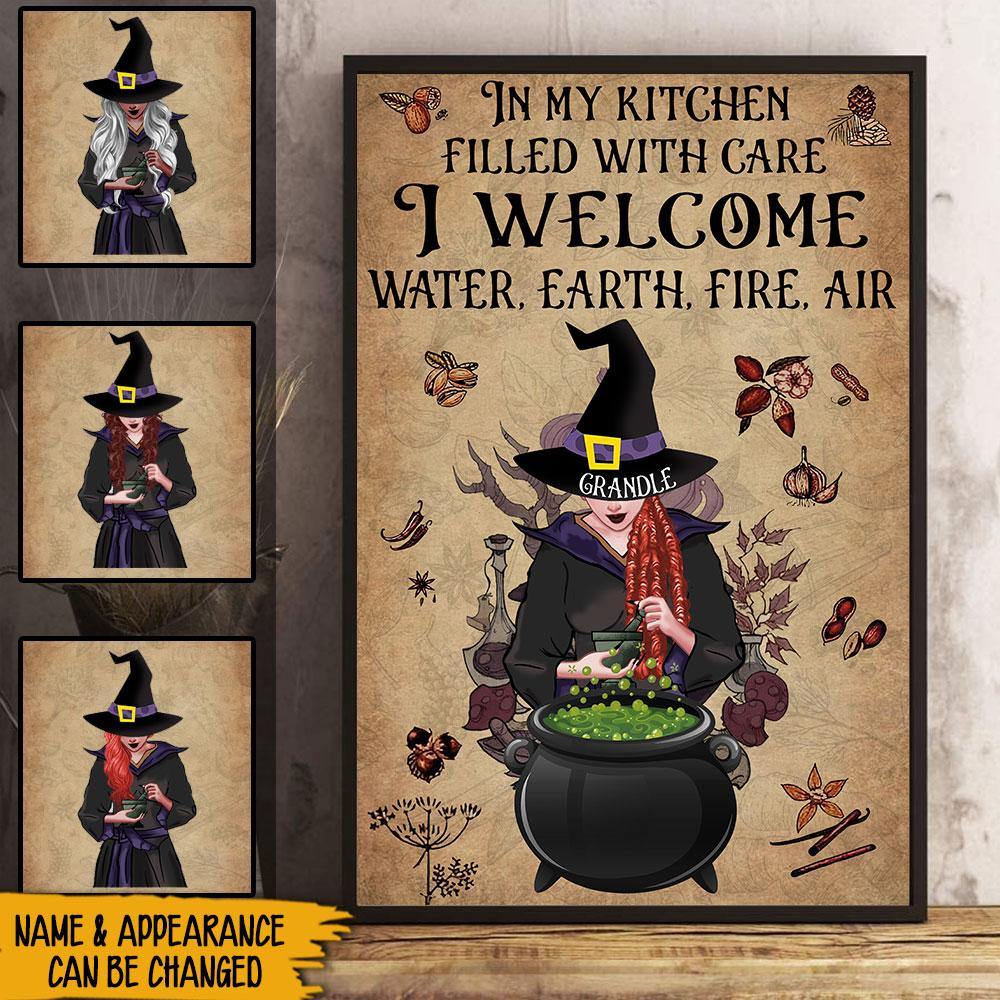 Witch Custom Poster Witch Kitchen Personalized Gift - PERSONAL84