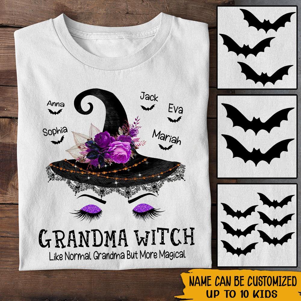 Witch Custom Shirt Grandma Witch More Magical Personalized Gift - PERSONAL84