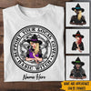 Witch Custom Shirt Support Your Local Coven Basic Witch Personalized Halloween Gift - PERSONAL84