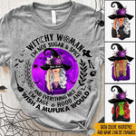 Witch Custom Shirt Witchy Woman I'm Sage Hood And Wish A Mufuka Would Personalized Gift - PERSONAL84