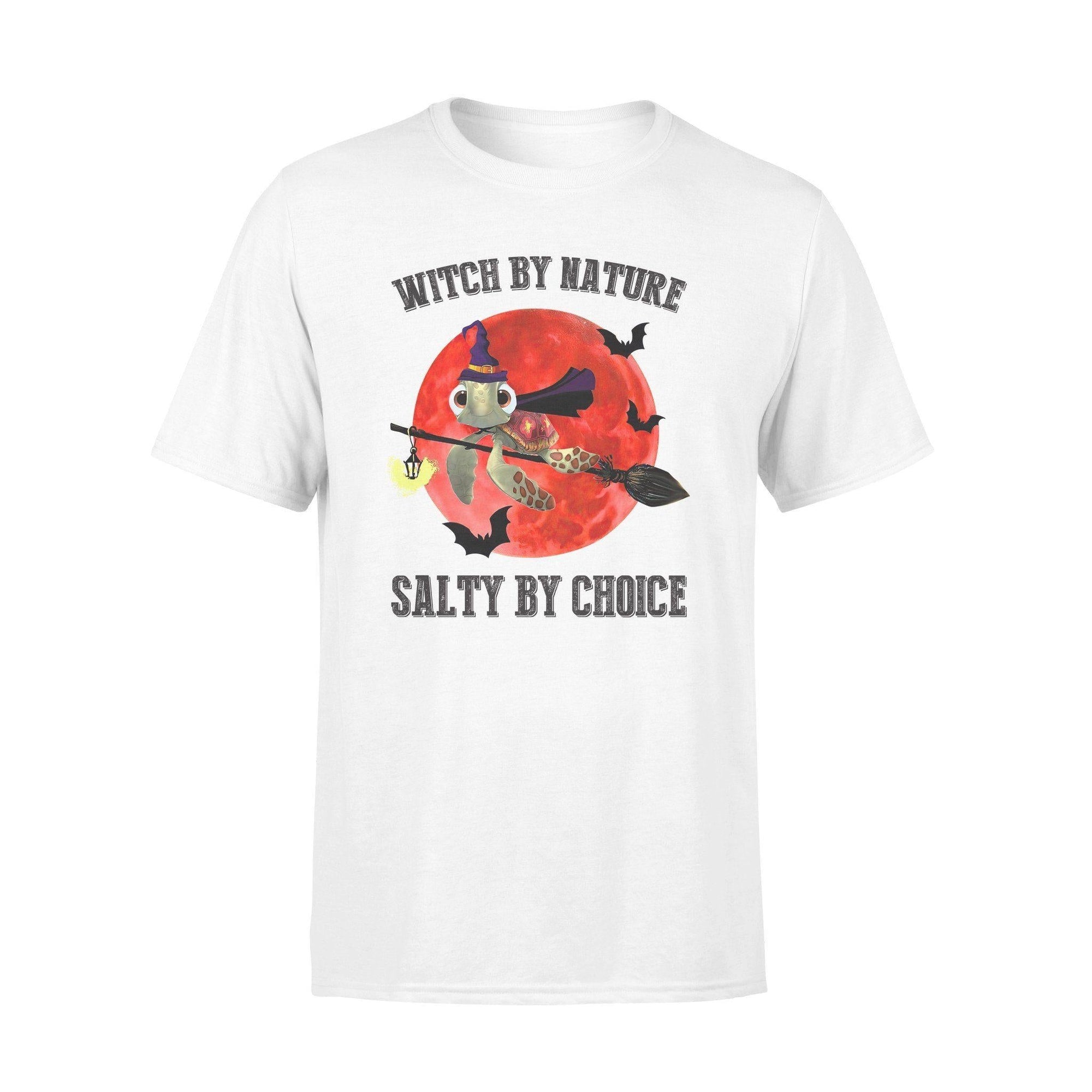 Witch, Turtle Witch By Nature Salty By Choice - Standard T-shirt - PERSONAL84