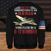 World War II Custom All Over Printed Shirt Never Underestimate An Old Man Who Flew In A B-17 Bomber Personalized Gift - PERSONAL84