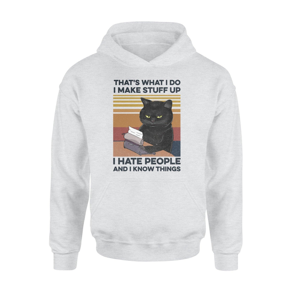 Writer, Cat I Make Stuff Up - Standard Hoodie - PERSONAL84