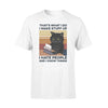 Writer, Cat I Make Stuff Up - Standard T-shirt - PERSONAL84