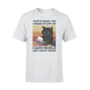 Writer, Cat I Make Stuff Up - Standard T-shirt - PERSONAL84