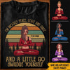 Yoga Custom Shirt Peace Love Sage And A Little Go Smudge Yourself Personalized Gift - PERSONAL84