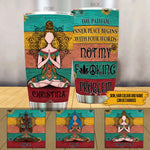 Yoga Tumbler Customized Skin And Name The Path Of Inner Peace - PERSONAL84