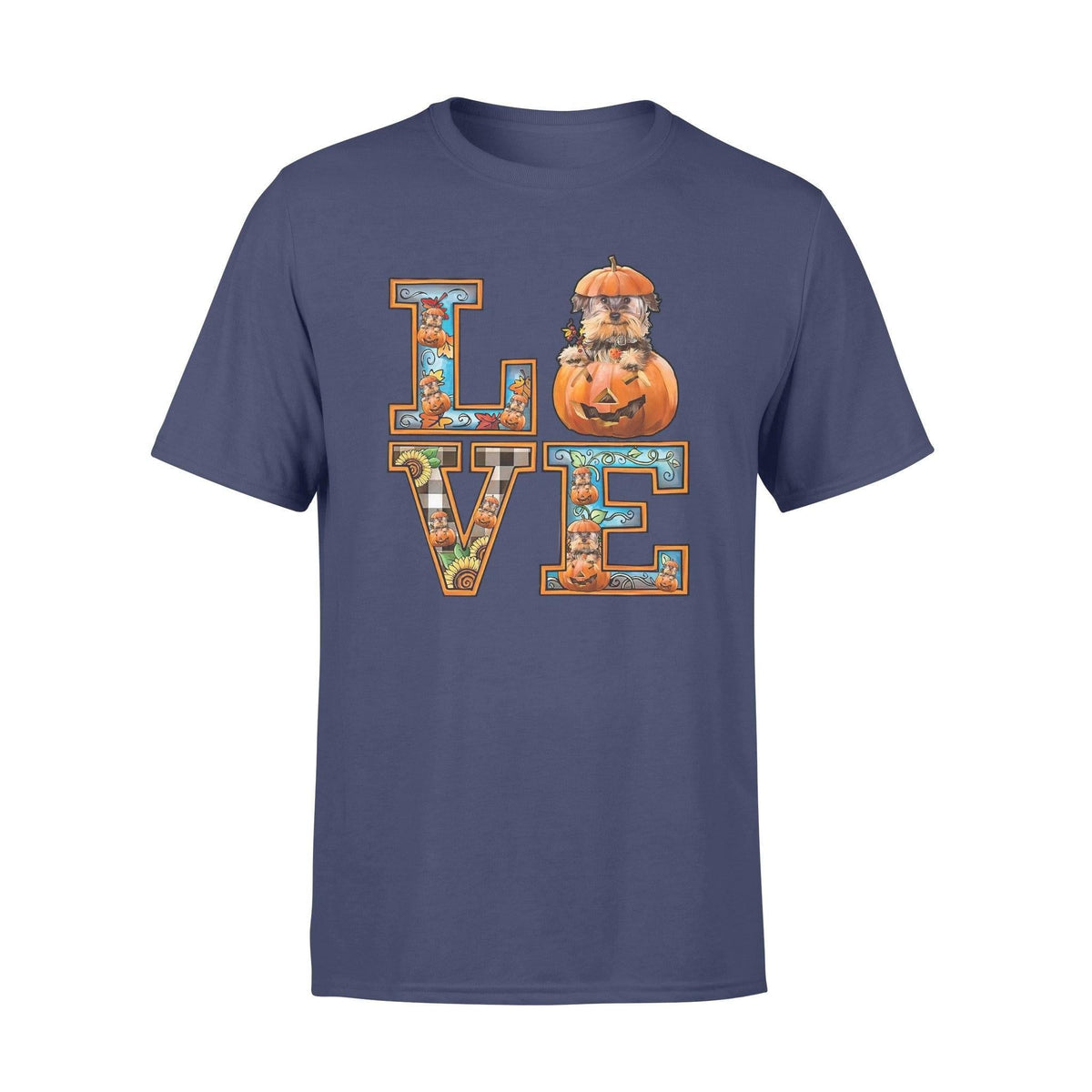 Yorkshire Terrier Yorkie Pumpkin - Standard T-shirt - PERSONAL84